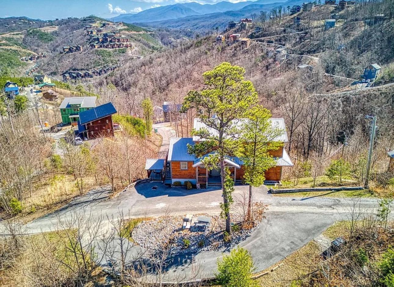 Willa Hawk'S View Log Cabin -Mountains In Gatlinburg. Zewnętrze zdjęcie